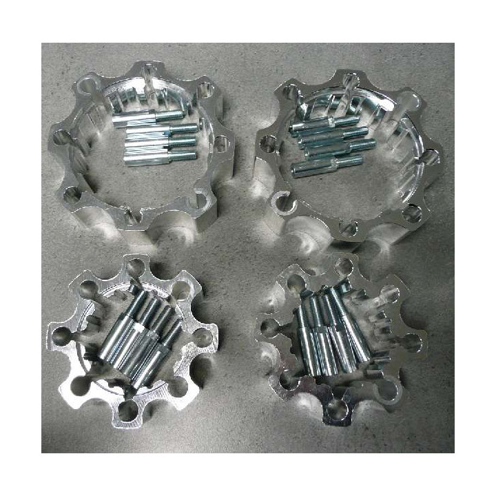 PAIRES D' ELARGISSEURS AVANT +45mm ET ARRIERE +45mm 200 BLASTER