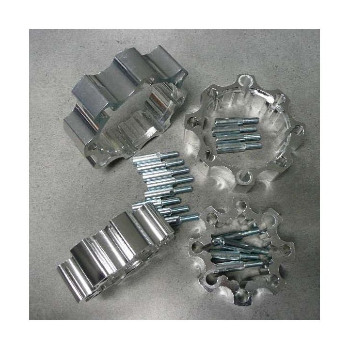 PAIRES D' ELARGISSEURS AVANT +45mm ET ARRIERE +45mm 200 BLASTER