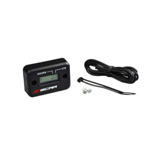 COMPTEUR HORAIRE HEURE FILAIRE SCAR AVEC VELCRO