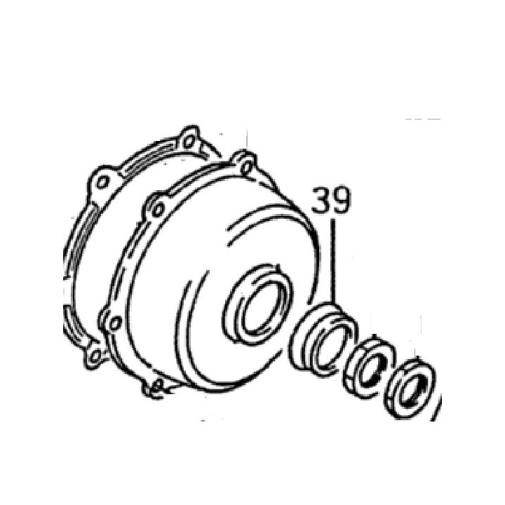 JOINT CACHE CLOCHE TAMBOUR DE FREIN AR LT 80