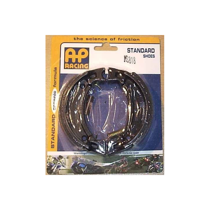 PLAQUETTES DE FREIN AVANT YFM GRIZZLY 125 AP RACING 04/13 LMS818